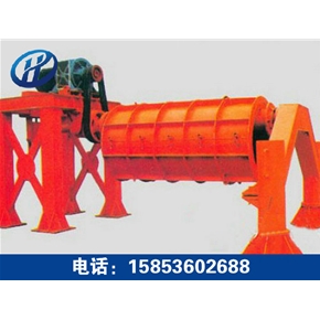 Suspended roller cement pipe making machine