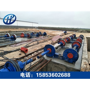 Centrifugal cement pipe making machine