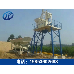 Cement pipe supporting equipment and mixing equipment